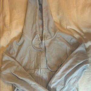 Women's Light Blue Hoodie Sweater